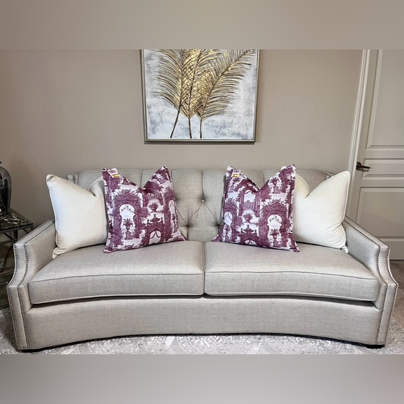 1-NWT SPANISH WOVEN GREEK GARDEN DESIGN PILLOW (Read description for details) - Picture 4 of 10